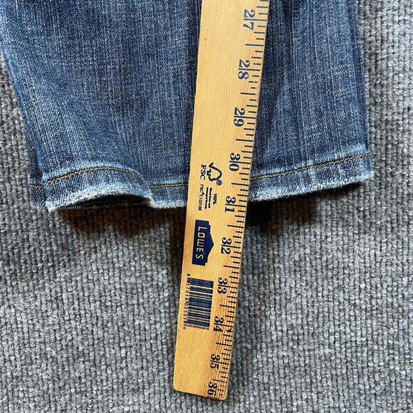 C7P Chip and Pepper Jeans Women's 5 Blue Laguna Beach Boot Cut Flare Leg - Picture 8 of 10